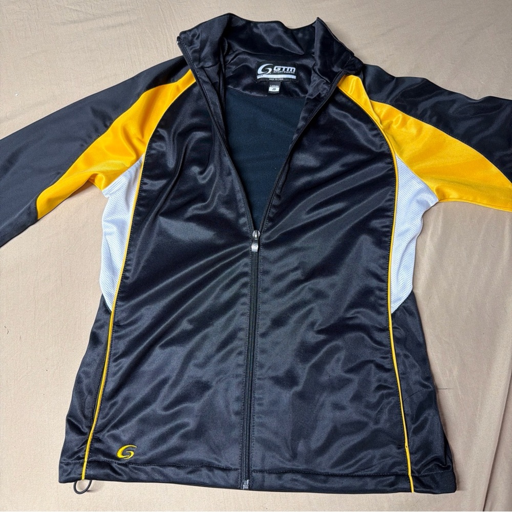 Glam Women's Black and Yellow Utility Jacket